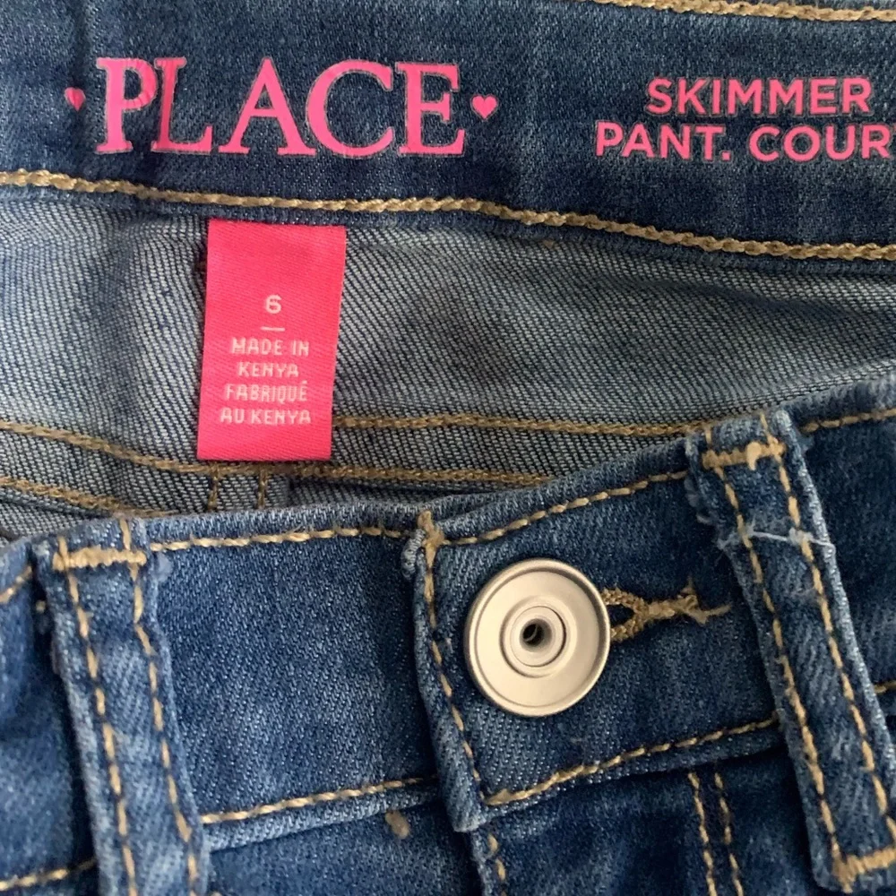 The Children's Place Blue Denim Shorts Girls 6